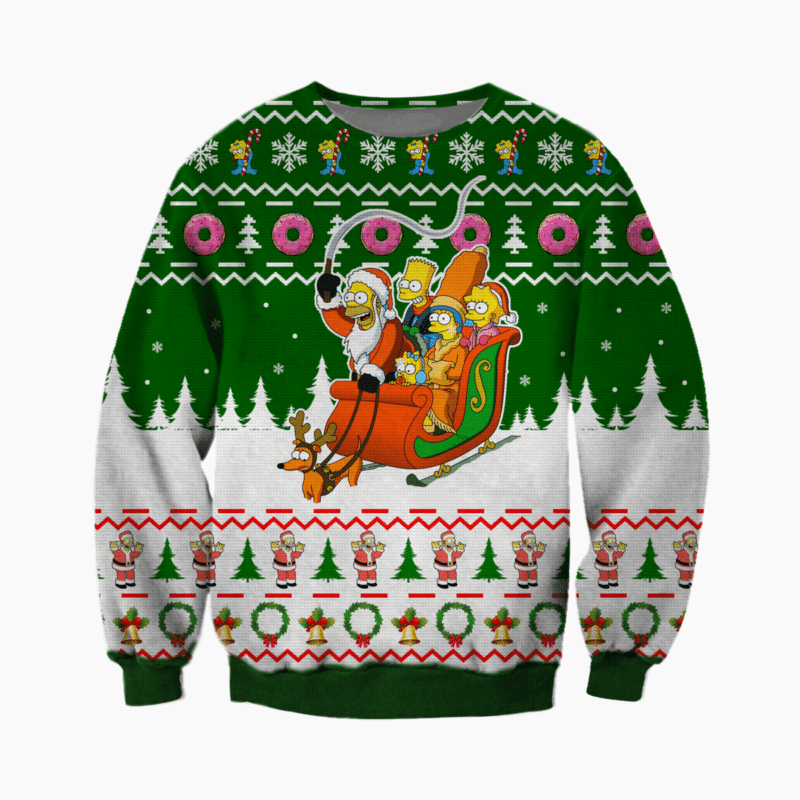 3D Festive Ugly Christmas Sweater - Fun & Cozy Design