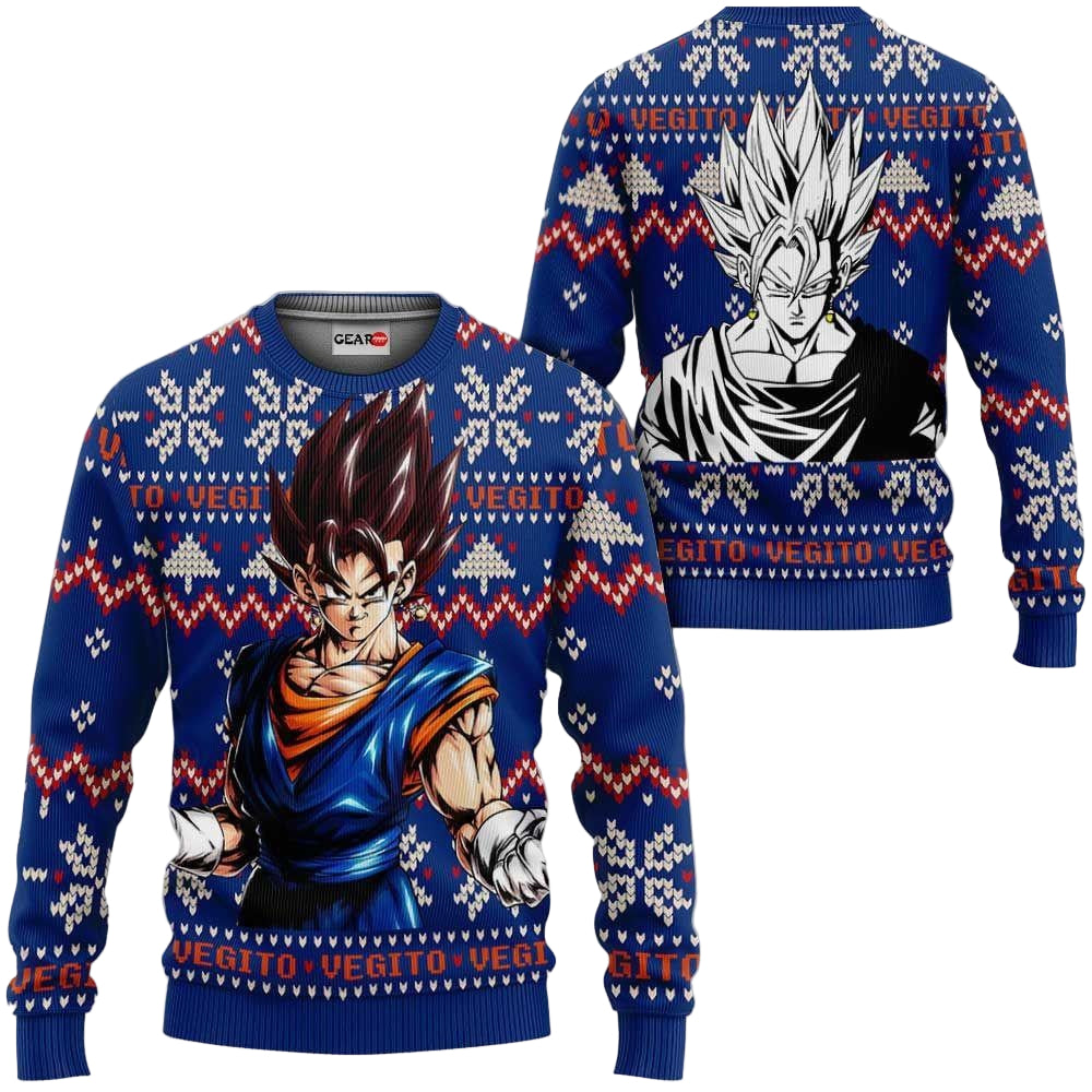 Anime Dragon Ball Ugly Christmas Sweater Festive Xmas Gifts