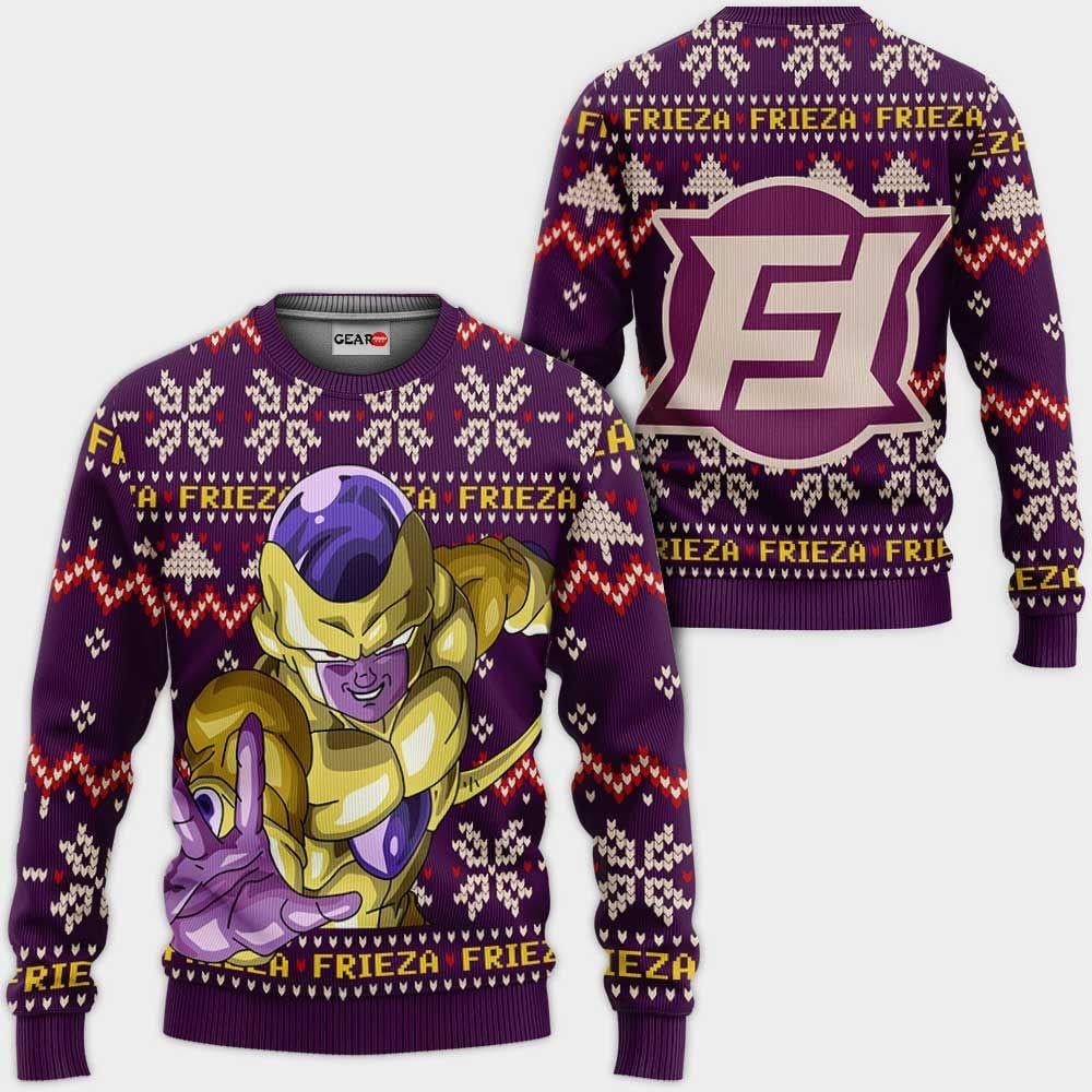 Anime Dragon Ball Ugly Christmas Sweater Funny Holiday Gift