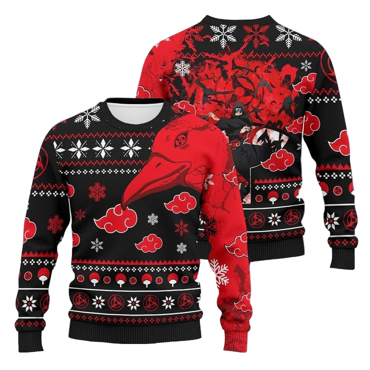 Anime Ugly Christmas Sweater | Festive Holiday Funwear