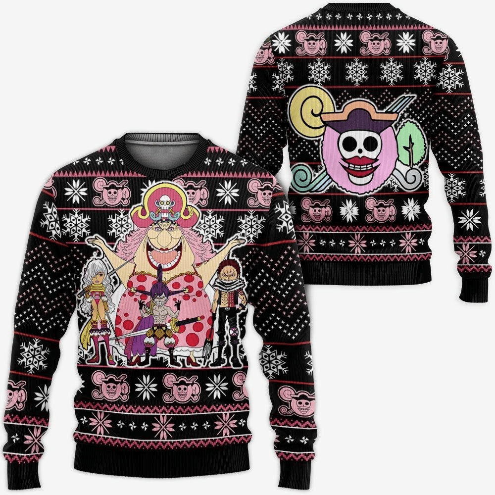 Big Mom Pirates Ugly Christmas Sweater - Fun Anime Theme