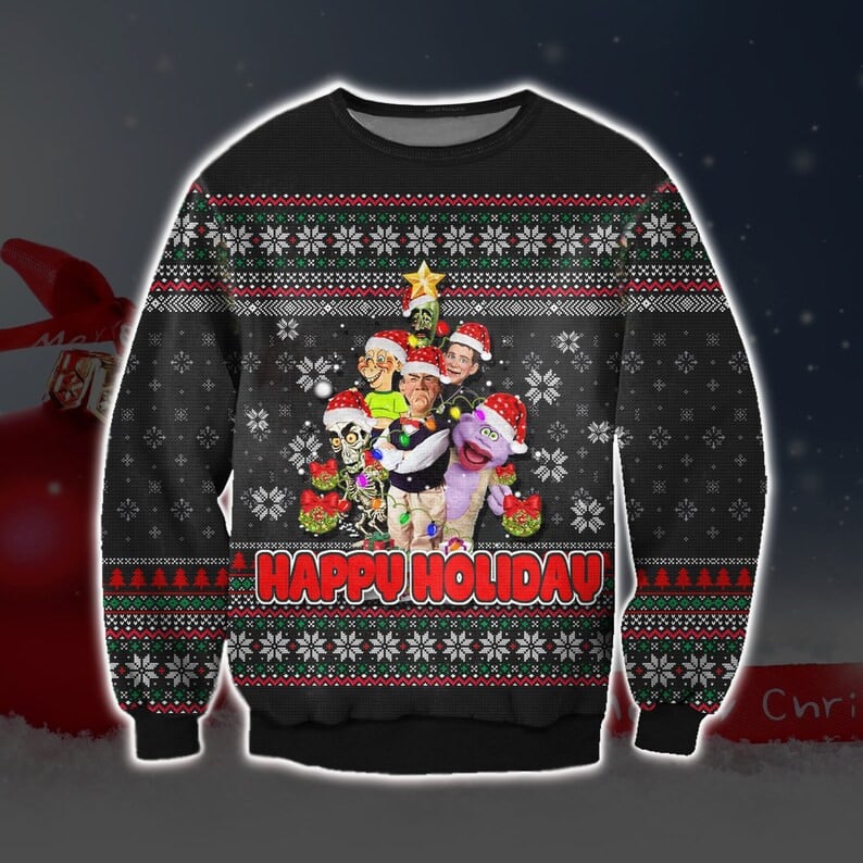 Funny Christmas Ugly Sweater Cozy for Men and Women - Image 8