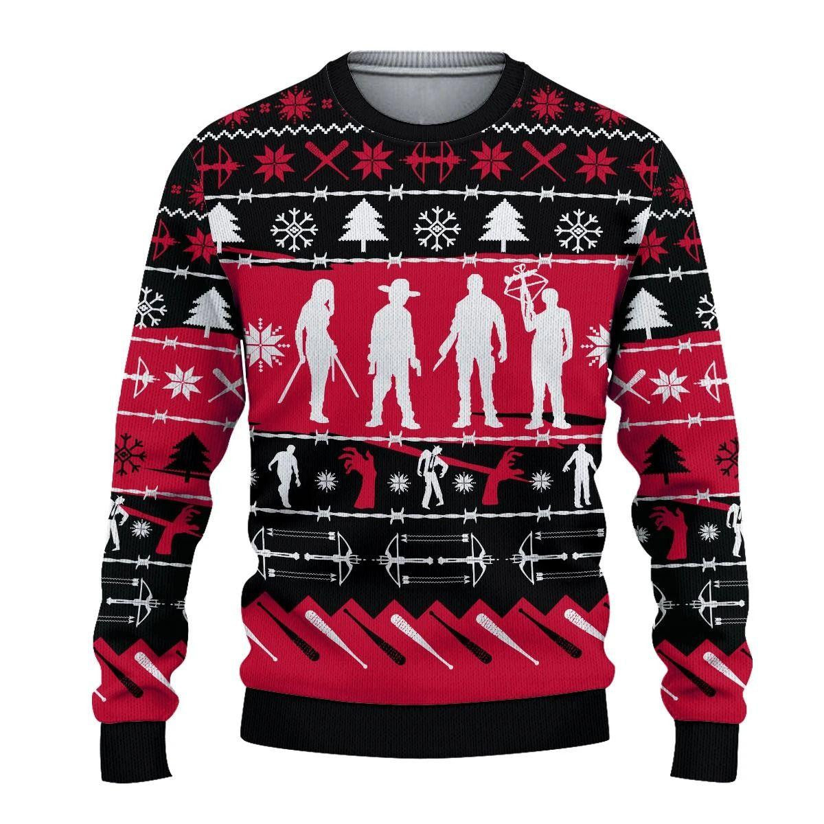 Ugly Christmas Sweater, Festive Holiday Funny Shirt