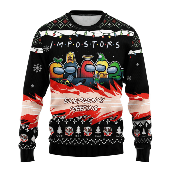 Ugly Christmas Sweater, Funny Holiday Festive Comfort & Laughter