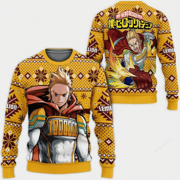 Ugly Christmas Sweater My Hero Academia Anime Gifts 202 - Image 5